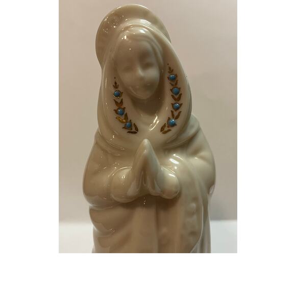 Vintage 1993 Lenox Jewels Nativity Mary Figurine Christmas Holiday - Picture 2 of 11